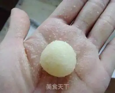 Make Protein coconut ball step 7