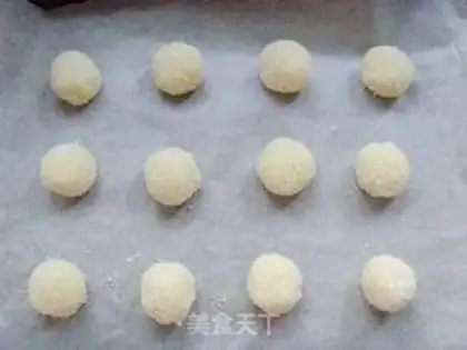 Make Protein coconut ball step 9