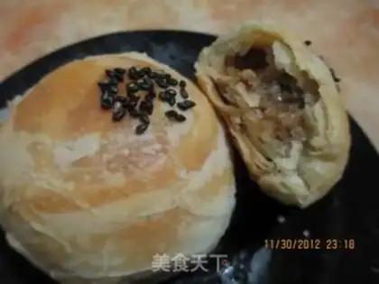 Make Fresh meat mooncake step 18
