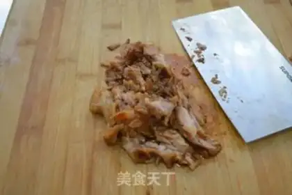 Make Siamese meat and meat step 25
