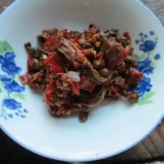 Make Bean petal veal step 3
