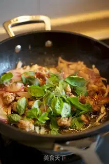 Make Eggplant sausage noodles step 2
