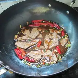 Make Spicy liver step 3