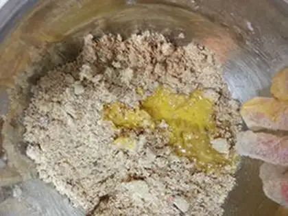 Make Red sugar pecan step 5