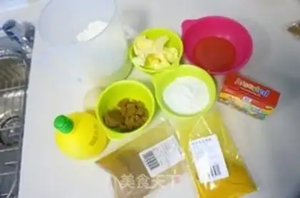 Make The colored gingerbread step 0