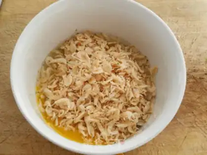 Make Scrawny shrimp step 1