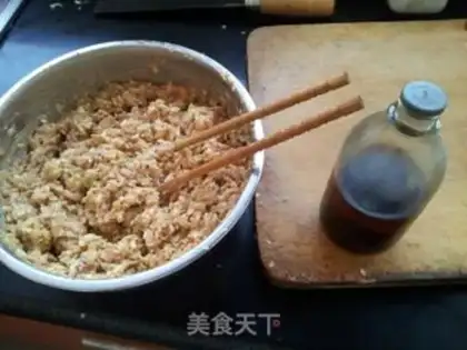 Make Pork dumplings step 4