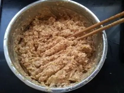 Make Pork dumplings step 5