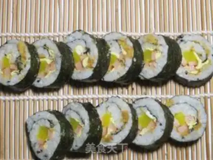 Make Homemade sushi step 9