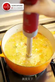 Make Weenie sweet potato soup step 3