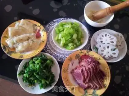 Make Pork dumplings step 11