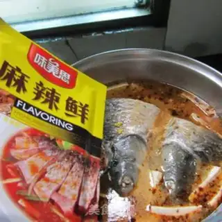 Make Spicy fish head tofu pot step 6