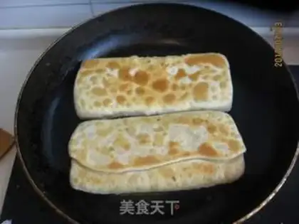 Make Fried egg pancakes step 15