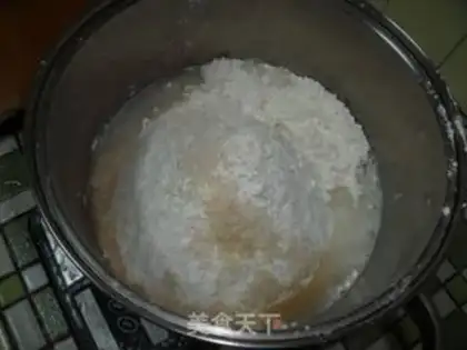 Make Onion ham roll step 2
