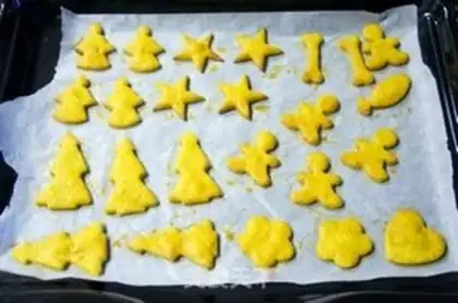 Make The colored gingerbread step 17
