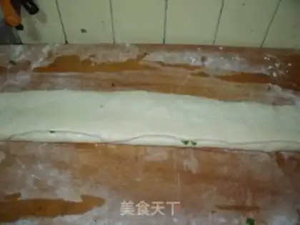 Make Onion ham roll step 8