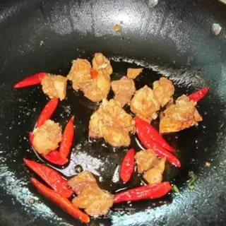 Make Sugar fried ribs step 4
