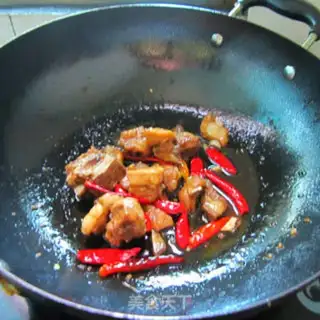 Make Sugar fried ribs step 6