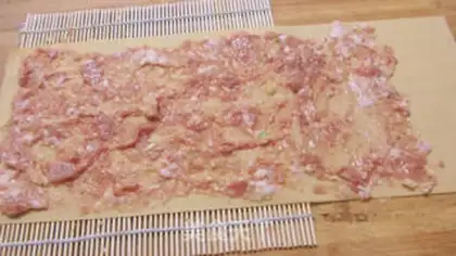 Make Dry tofu rolls step 2