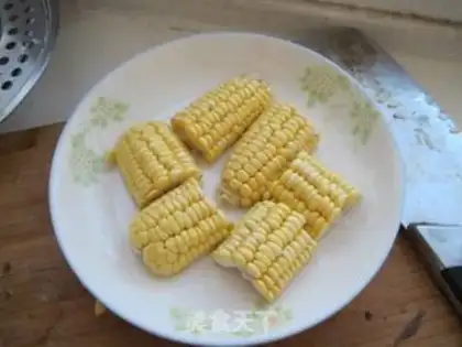 Make Rice corn varnish step 1