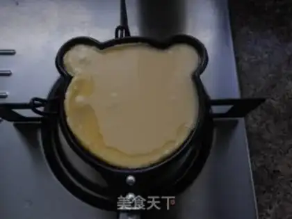 Make Bear cake step 5