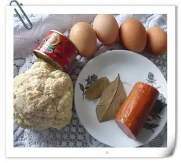 Make Cheese and ham and eggs step 0