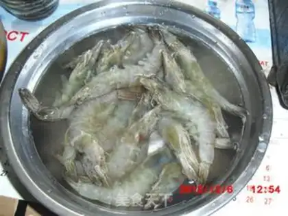 Make Spicy shrimp step 0