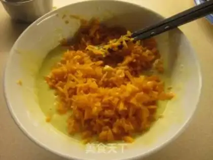 Make Carrot banana cake step 4
