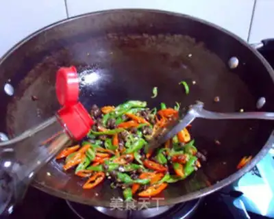Make Twin bean fried eggs step 5
