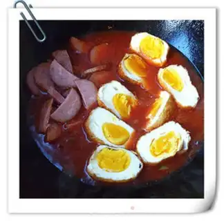 Make Cheese and ham and eggs step 7