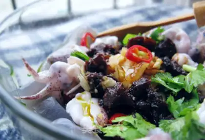 Make Frozen fish with mushroom sauce step 5