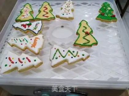 Make Christmas cookies step 7