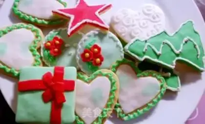 Make Christmas cookies step 10