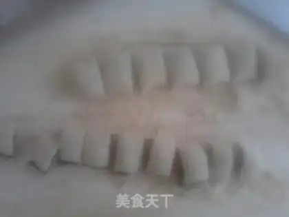 Make Donkey rolls step 8
