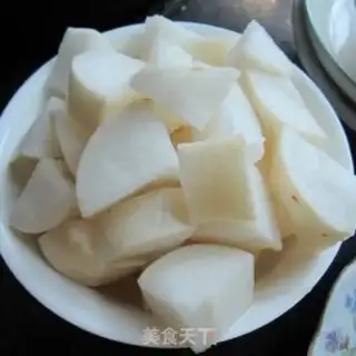 Make Spicy radish pot step 2