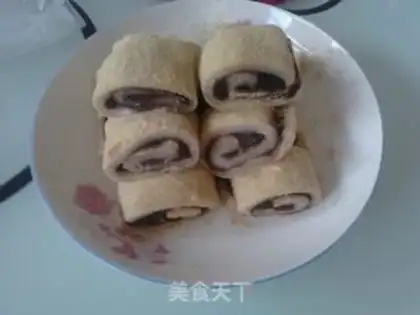Make Donkey rolls step 9