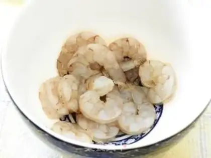 Make Mustard shrimp cucumber step 0