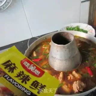 Make Spicy radish pot step 6