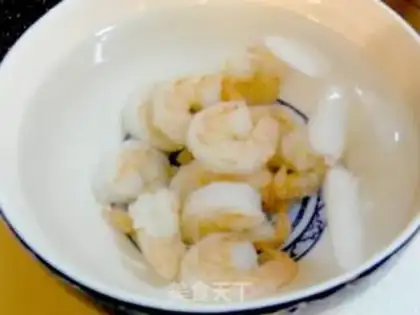 Make Mustard shrimp cucumber step 3