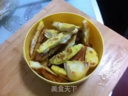 Make Fried buns step 3