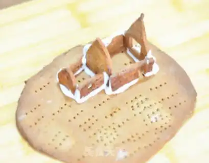 Make Gingerbread House step 10