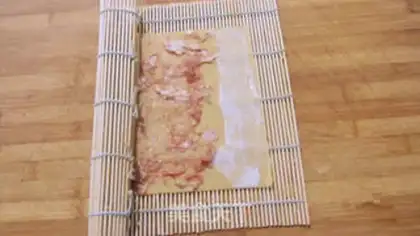 Make Dry tofu rolls step 3