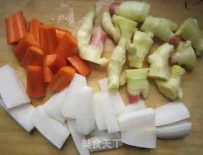 Make Sichuan pickles step 4