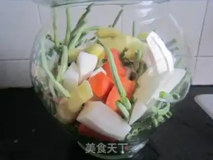 Make Sichuan pickles step 5