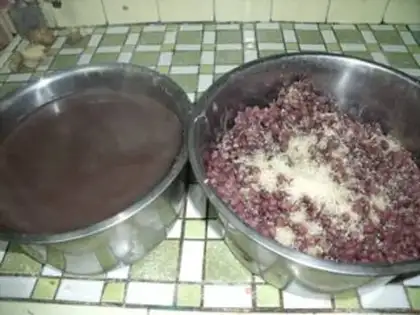 Make Red bean pancakes step 0