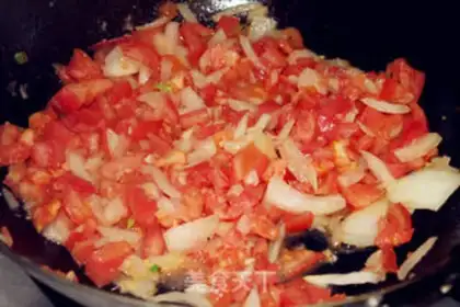 Make Tomato rice step 3