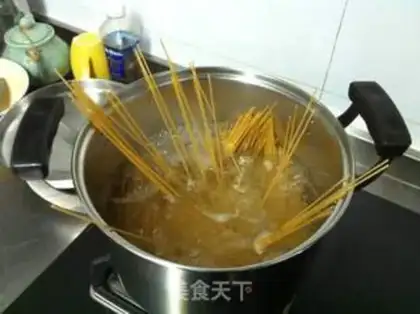 Make Squid pasta step 0
