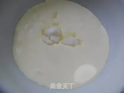 Make Milky fruit cake step 1
