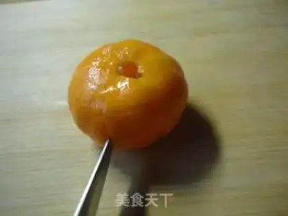 Make Honey-made orange pie step 1