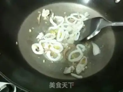 Make Squid pasta step 4